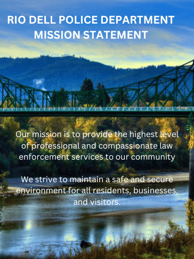 Rio Dell Police Department Mission Statement