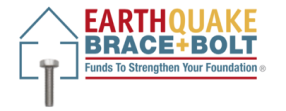 Earthquake Brace &amp; Bolt Logo